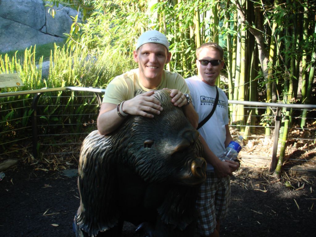 We are In San Diego Zoo